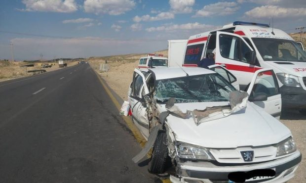 سانحه در جاده دامغان به فولادمحله با ۴ مصدوم