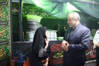 بازدید استاندار از موکب شباب الحسین سرخه