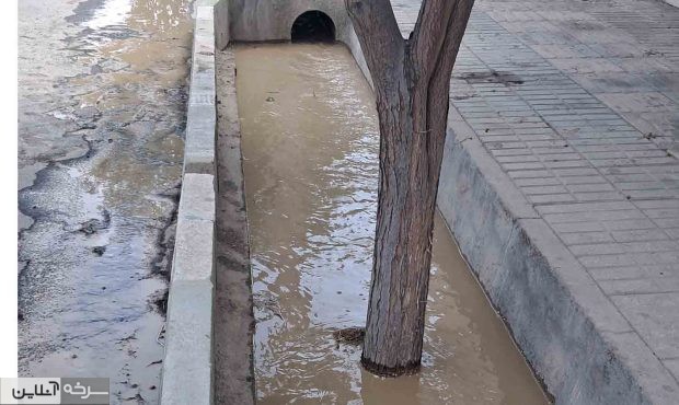 جاری شدن روان آب پس از بران رحمت الهی