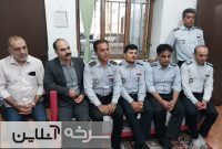 دیدار با آتش نشانان سرخه در روز آتش،نشان