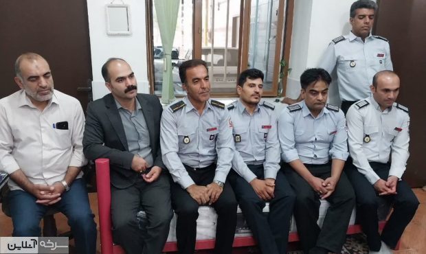 دیدار با آتش نشانان سرخه در روز آتش،نشان دیدار با آتش نشانان سرخه در روز آتش،نشان