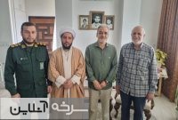 دیدار امام جمعه سرخه با جناب سرهنگ محمد اشرف