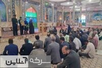 دیدار خادمان امام رضا(ع) با شهدا در فضایی معنوی
