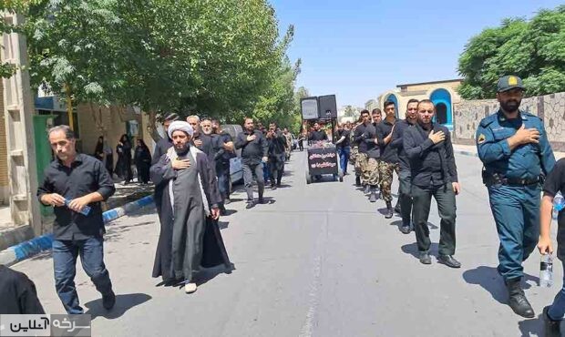 دسته عزاداری نیروهای مسلح شهرستان سرخه