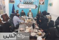 نشست خبری سپاه ناحیه سرخه به مناسبت روز خبرنگار