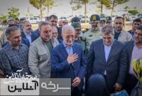حضور دکتر مومنی، وزیر کشور، به همراه هیأت همراه در شهرستان سرخه