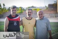 تمرین تیم پیشکسوتان فوتبال سرخه