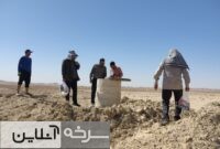 قنات تاریخی سنجده در سرخه احیا شد