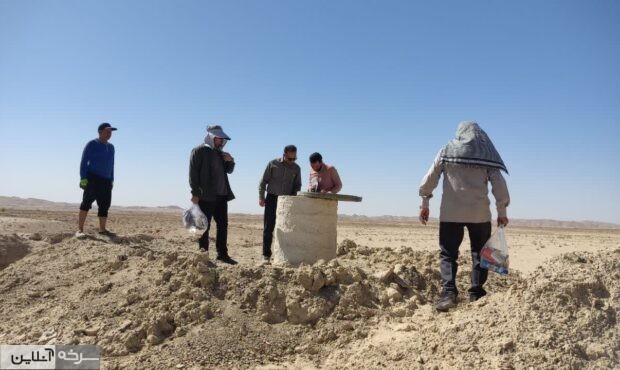 قنات تاریخی سنجده در سرخه احیا شد