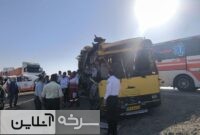 فوت ۲ دانشجوی دختر در حادثه اتوبوس