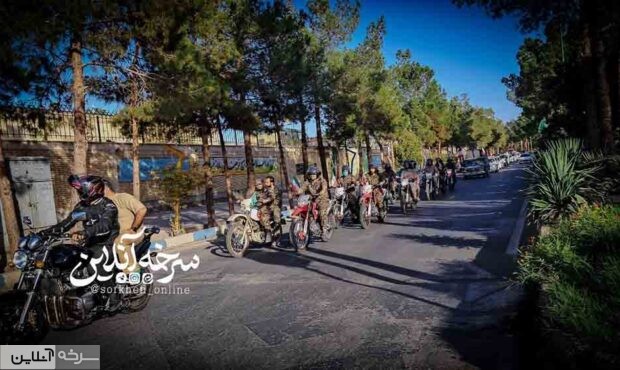 رژه خودرویی و موتوری به مناسبت ۴۵مین سالگرد دفاع مقدس رژه خودرویی و موتوری به مناسبت ۴۵مین سالگرد دفاع مقدس