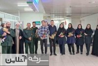تجلیل از پرستاران سرخه به مناسبت میلاد حضرت زینب(س)