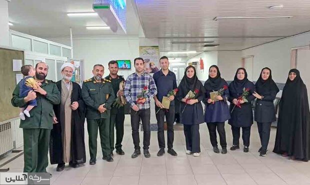 تجلیل از پرستاران سرخه به مناسبت میلاد حضرت زینب(س) تجلیل از پرستاران سرخه به مناسبت میلاد حضرت زینب(س)