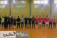 برگزاری مسابقات فوتسال جام شهدای دانش‌آموز در سرخه