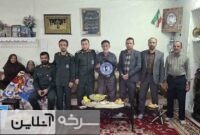 خانواده‌های شهدا، نماد صبر و ایثار در سرخه تجلیل شدند