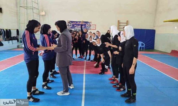 درخشش بانوان سرخه‌ای در رقابت‌های استانی کبدی