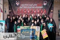 جلوه ایمان نوجوانان سرخه در نماز جمعه