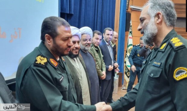 تودیع و معارفه فرماندهی انتظامی شهرستان سرخه