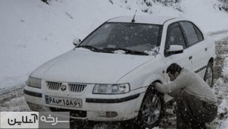 محور شهمیرزاد_فولادمحله بر اثر بارش برف مسدود شد محور شهمیرزاد_فولادمحله بر اثر بارش برف مسدود شد