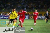 تساوی پرسپولیس و سپاهان در پایان نیمه نخست