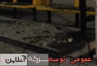 تخریب اموال عمومی توسط تروریست‌ها در سمنان