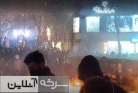 تخریب اموال عمومی توسط آشوبگران در شاهرود