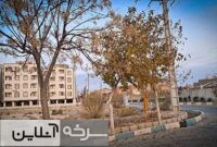 صبح پاییزی در سرخه؛ طبیعت و فضای شهری در دل پاییز