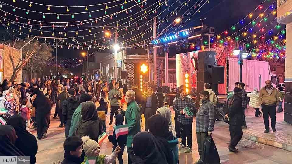 نیمه شعبان در سرخه جلوه‌گاه وحدت مردمی