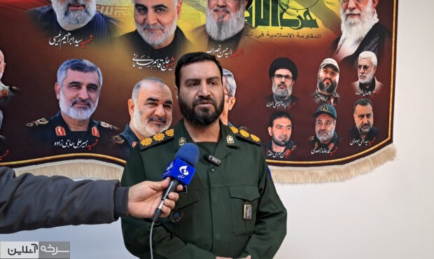 نشست خبری فرمانده سپاه سرخه در دهه فجر