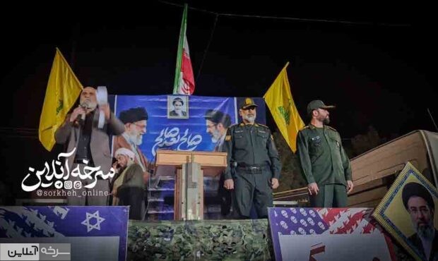 مردم سرخه از نیروهای مسلح تقدیر کردند مردم سرخه از نیروهای مسلح تقدیر کردند
