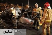 تصادف مرگبار در محور ایوانکی به تهران تصادف مرگبار در محور ایوانکی به تهران