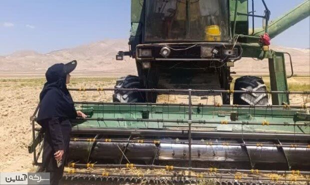 آمادگی ماشینآلات برداشت گندم در سرخه آمادگی ماشینآلات برداشت گندم در سرخه