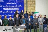 دختران سمنان بر سکوی سوم ترای‌اتلون کشور